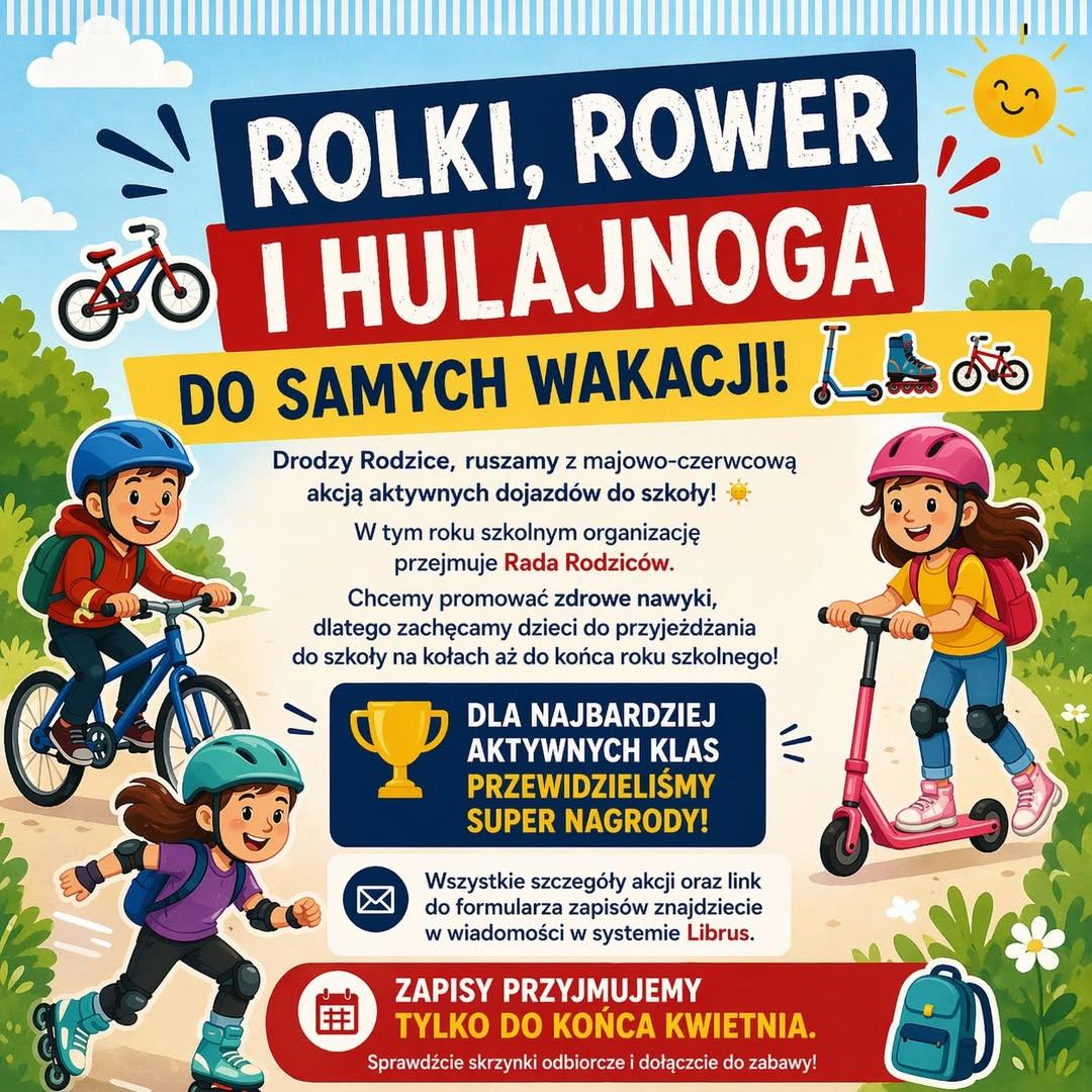 You are currently viewing Rolki, rower i hulajnoga do samych wakacji!